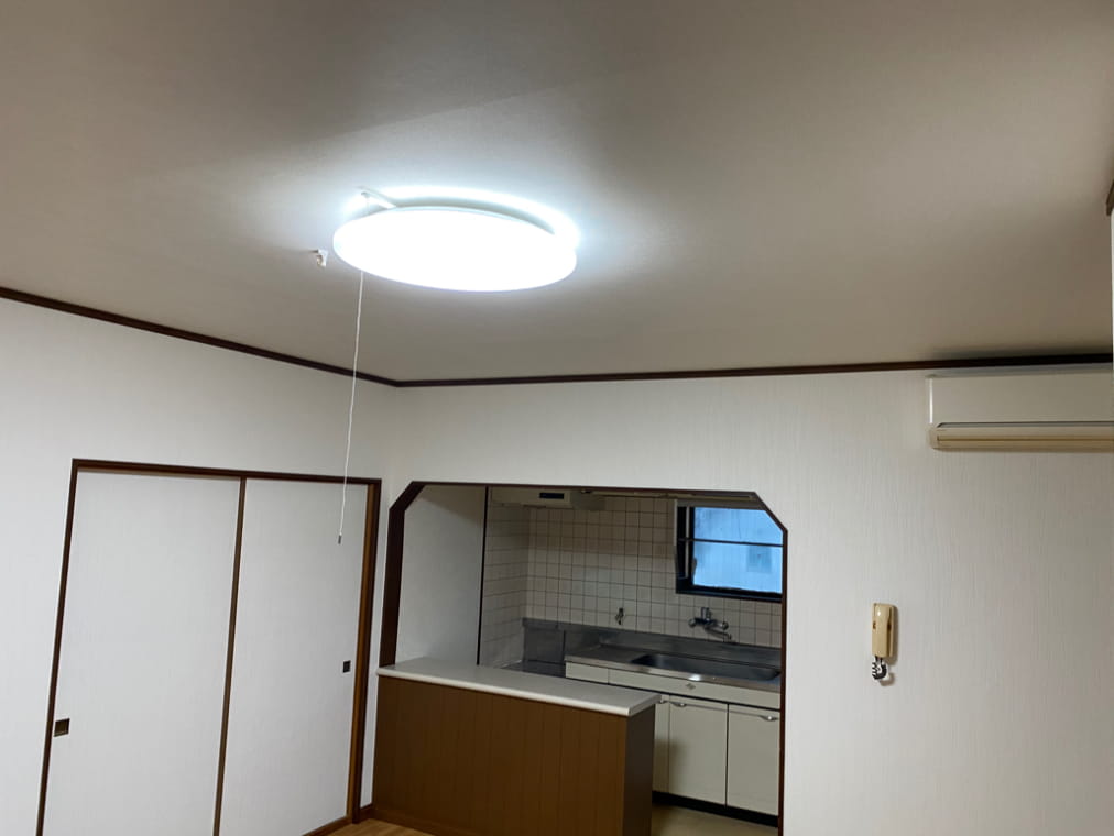 漏水被害の復旧工事